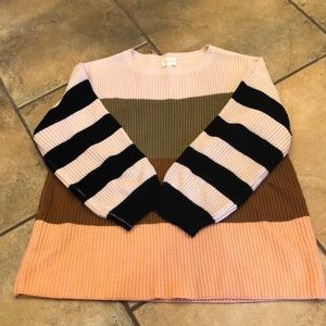 Colorblock sweater